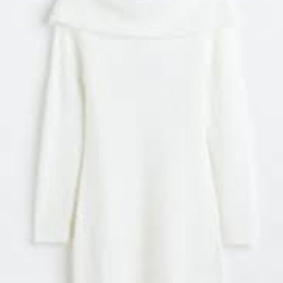 H&M Off Shoulder Sweater Dress - Picture 2 of 6